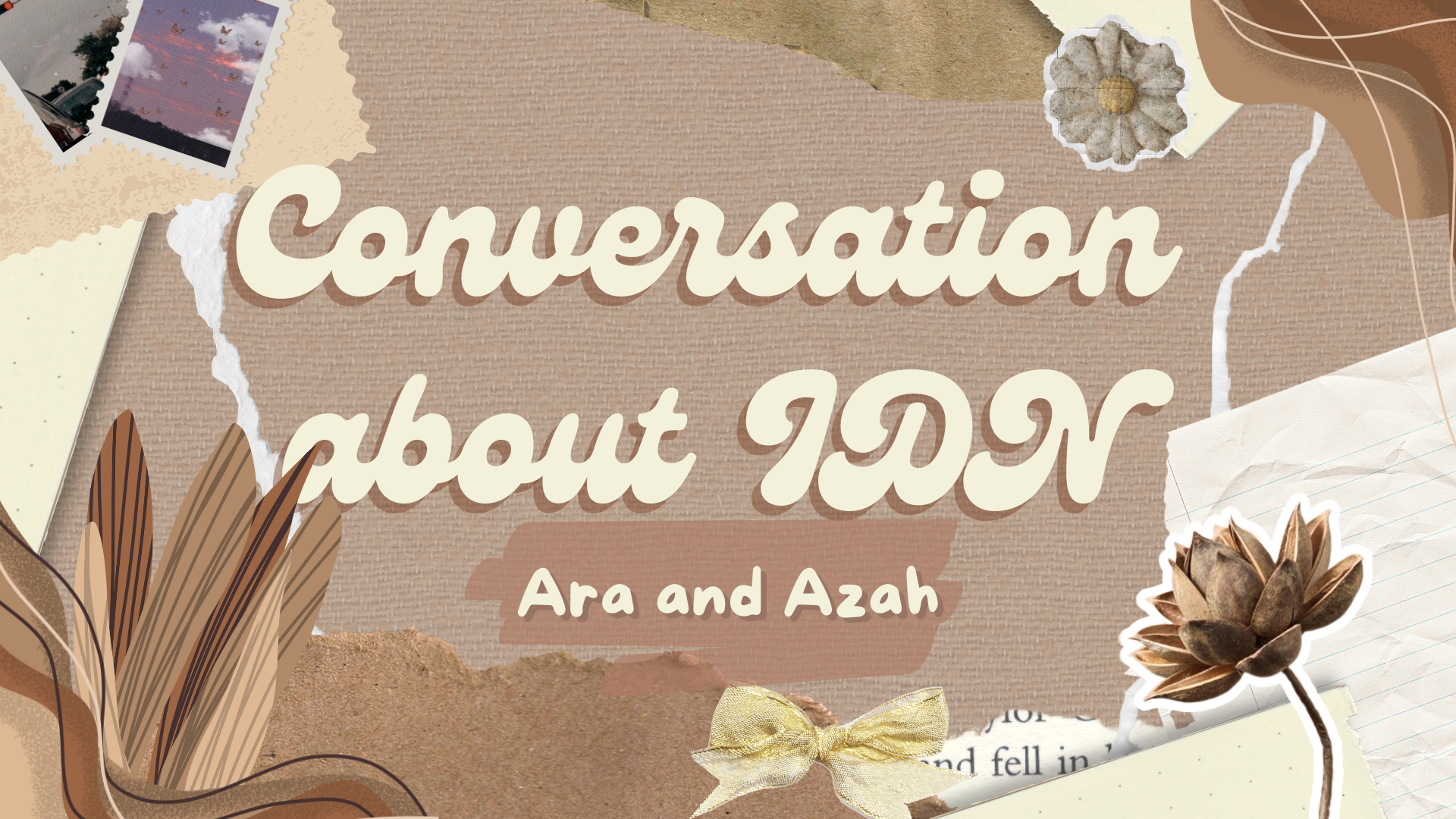English SKL 1 | Short Conversation